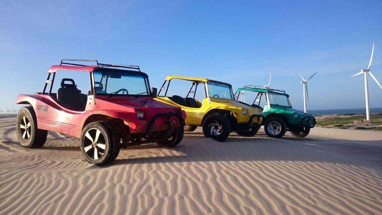 Buggys dans les dunes